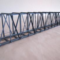 TT KT52 Lange Kastenbrücke 52cm eingleisig, grau