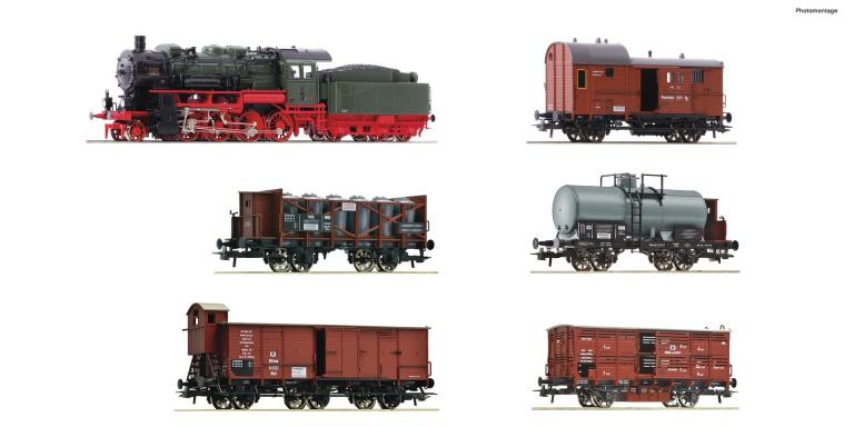 H0 6-tlg. Set: „Preußischer Güterzug“ K.P.E.V. EpI